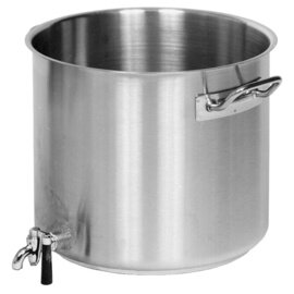 Kartoffelkocher 100 ltr Edelstahl  Ø 500 mm  H 500 mm  | Edelstahlrohrgriffe Produktbild