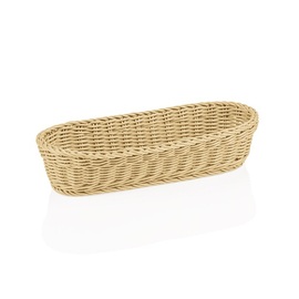 Baguettekorb beige | 400 mm x 160 mm H 80 mm Produktbild