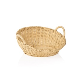Brötchenschütte PP beige Ø 420 mm H 185 mm Produktbild