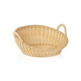 Brötchenschütte PP beige Ø 460 mm H 185 mm Produktbild