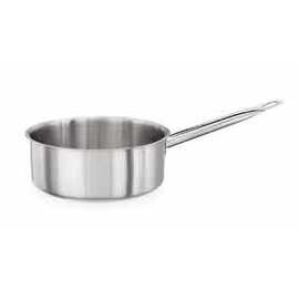 Stielkasserole 1,1 ltr Edelstahl  Ø 140 mm  H 70 mm  | Edelstahlkaltstiel Produktbild