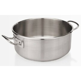 Kochtopf 23 ltr Edelstahl  Ø 320 mm  H 295 mm  | Edelstahlkaltgriffe Produktbild