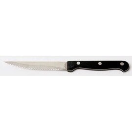 Steakmesser | Pizzamesser  L 210 mm | genietet | Kunststoffgriff Sägeschliff Produktbild