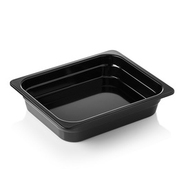 Gastronormbehälter GN 1/2 | GN 65 BLACK | Melamin schwarz H 65 mm Produktbild