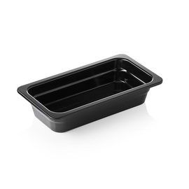 Gastronormbehälter GN 1/3 | GN 65 BLACK | Melamin schwarz H 65 mm Produktbild