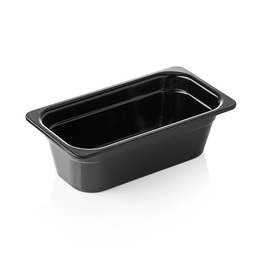 Gastronormbehälter GN 1/3 | GN 65 BLACK | Melamin schwarz H 100 mm Produktbild