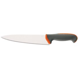 Kochmesser glatter Schliff | schwarz | Klingenlänge 25 cm Produktbild
