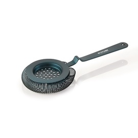 Barsieb NOCTURN Edelstahl blau Ø 85 mm | Spiralfeder Produktbild