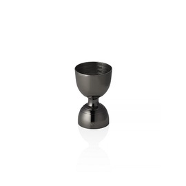 Jigger Rim Bell Edelstahl | gun metal | Füllmenge 30 ml | 60 ml Produktbild