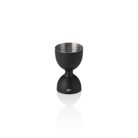 Jigger Rim Bell Edelstahl | schwarz | Füllmenge 30 ml | 60 ml Produktbild