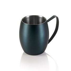 Moscow Mule Becher NOCTURN blau | 380 ml Ø 100 mm H 115 mm doppelwandig Produktbild