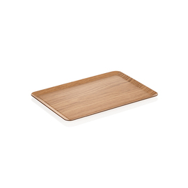 Tablett rutschfest rechteckig | 280 mm x 195 mm H 15 mm Produktbild