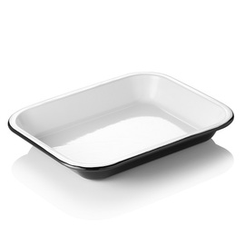 Schale GRACE WAS | 1,9 ltr  L 280 mm x 230 mm H 45 mm Emaille Produktbild