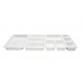 Restposten | Gastronormbehälter GN 1/2  x 65 mm TOP-LINE Kunststoff weiß Produktbild
