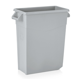 Abfallbehälter 65 ltr Kunststoff grau  L 610 mm  B 275 mm  H 670 mm Produktbild