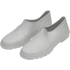 PVC Schuhe, Größe: 38, (Galoschen), weiß, Wasser-, und Ölfest, beständig gegen milde Säuren und Laugen, Anti-Slip Sohle Produktbild