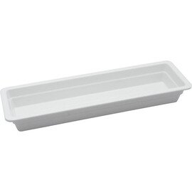 Gastronormbehälter GN 2/4  x 65 mm Kunststoff weiß Produktbild