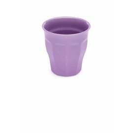 Kaffeebecher 300 ml Melamin lila mit Relief Ø 88 mm  H 90 mm Produktbild