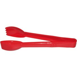 Salatzange | Vorlegezange Kunststoff Polycarbonat rot  L 230 mm Produktbild