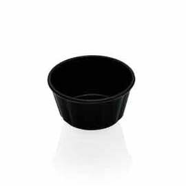 Dipschale Polycarbonat schwarz Ø 72 mm  H 35 mm Produktbild