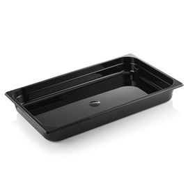 Gastronorm Behälter GN 1/1 | GN 96 BLACK | Polycarbonat schwarz H 65 mm Produktbild