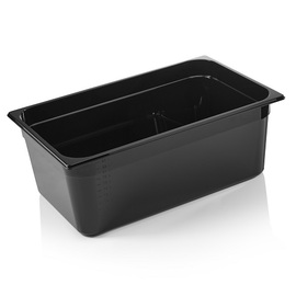 Gastronorm Behälter GN 1/1 | GN 96 BLACK | Polycarbonat schwarz H 200 mm Produktbild