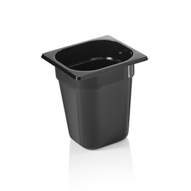 Gastronorm Behälter GN 1/6 | GN 96 BLACK | Polycarbonat schwarz H 200 mm Produktbild