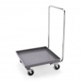 Transportwagen Premium-Qualität 4 Lenkrollen 530 mm  x 530 mm  H 890 mm Produktbild