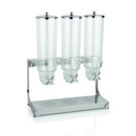 Cerealienspender 3 x 3,5 ltr  L 500 mm  H 650 mm Produktbild