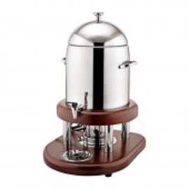 Elektrischer Kaffee-/Wasserdispenser, Holzgestell, Edelstahlbehälter, Kapazität: 10 l, Maße: 42 x 33 x 55 cm, 220-240 V / 350 W / 50-60 Hz Produktbild