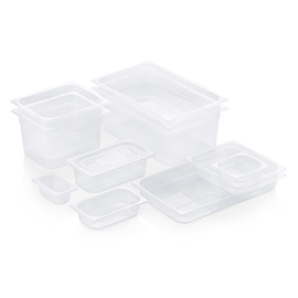 Gastronormbehälter GN 1/1  x 65 mm GN 84 Polypropylen transparent Produktbild