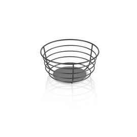 Bufett-Korb Steelnest | schwarz Ø 190 mm H 90 mm Produktbild