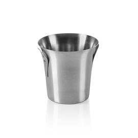 Weinkühler | Sektkühler Edelstahl edelstahlfarben | 0,6 ltr Ø 115 mm H 110 mm Produktbild