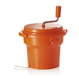 Salatschleuder Kunststoff orange 27 ltr | Ablaufschlauch Produktbild