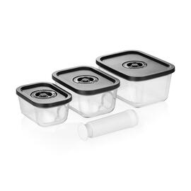 Frischhaltedosen 3-teilig | 0,5 ltr | 0,8 ltr | 1,5 ltr Produktbild