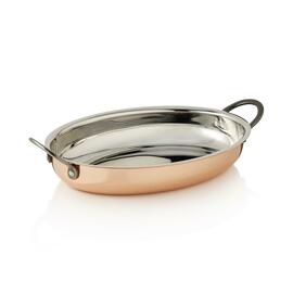 Servierpfanne Ruby Edelstahl | kupferfarben | 900 ml | 250 mm x 180 mm H 35 mm Produktbild