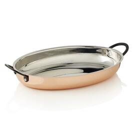 Servierpfanne Ruby Edelstahl | kupferfarben | 1500 ml | 300 mm x 220 mm H 45 mm Produktbild