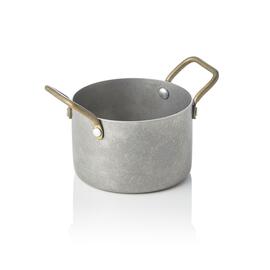Serviertopf STEEL & STYLE Edelstahl | vintage silber 310 ml Ø 90 mm H 60 mm Produktbild