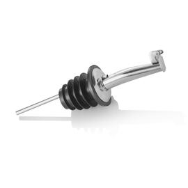 Ausgießer Kunststoff Edelstahl | mit Kappe | mit Lüftungsrohr  | Durchlauf-Ø 5 mm L 110 mm Produktbild