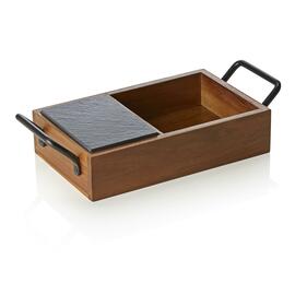 Naturschieferplatten Set Slate & Serve | 240 mm x 150 mm H 55 mm Produktbild
