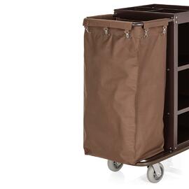 Wäschesack für Zimmerservicewagen 4420000 | Polyester braun | waschbar Produktbild