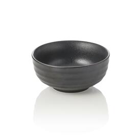 Asia Bowl MAYA | Porzellan schwarz 0,4 ltr Ø 145 mm H 65 mm Produktbild