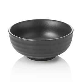 Asia Bowl MAYA | Porzellan schwarz 1,3 ltr Ø 210 mm H 90 mm Produktbild