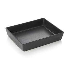 Buffetschale Porzellan schwarz | 320 mm x 265 mm H 70 mm Produktbild