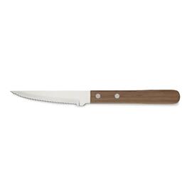 Steakmesser Edelstahl | Walnussholzgriff | Klingenlänge 100 mm L 210 mm Produktbild