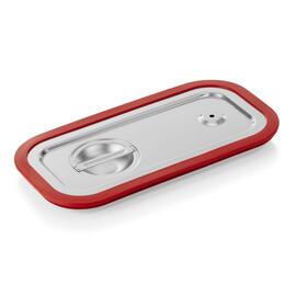 GN Transportdeckel GN 1/3 Edelstahl | Silikondichtung | Druckausgleichsöffnung Produktbild