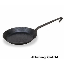 RESTPOSTEN | Omelette-Pfanne  • Eisen  Ø 400 mm  H 40 mm | Hakenstiel Produktbild