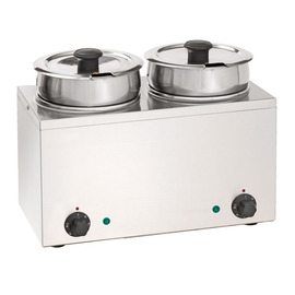 Bain-Marie Hot Pot 230 Volt 300 Watt 2 x 3,5 ltr L 415 mm H 320 mm Produktbild