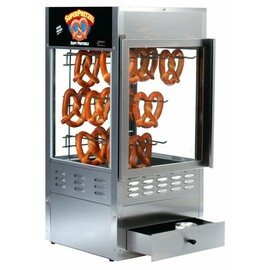 Brezel-Verkaufsvitrine  L 457 mm  B 514 mm  H 965 mm Produktbild