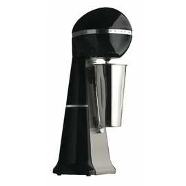 Getränkemixer Edelstahl schwarz passend für Becherhöhe 110 - 180 mm  | Kunststoffquirl | Edelstahlquirl Produktbild